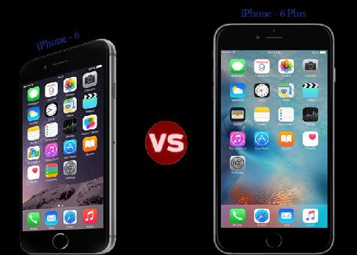 Difference between iPhone 6 and iPhone 6 Plus