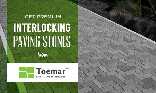Get Premium Interlocking Paving Stones from Toemar