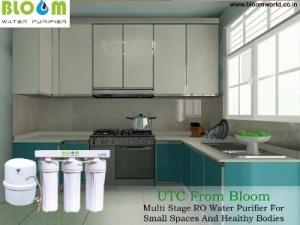 UTC from Bloom: multi stage RO water purifier for small spaces and healthy bodies