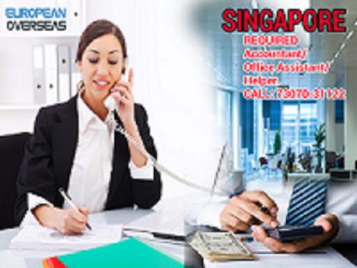 Singapore SPASS for Accountant/ Office Assistant/ Helper