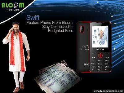 Swift featurephone from bloom: stay connected in budgeted price