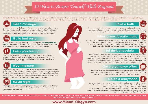 10 ways to pamper yourself while pregnant
