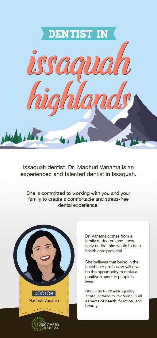 Meet Dr. Madhuri Vanama for Your Dental Care Needs in Issaquah Highlands