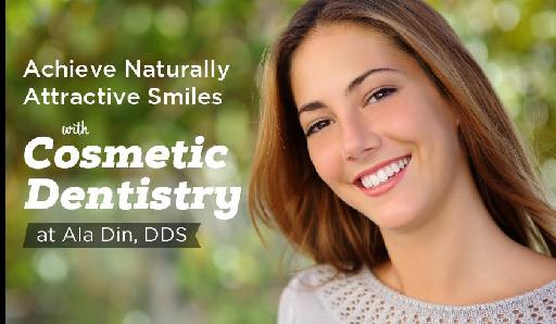 Achieve Naturally Attractive Smiles with Cosmetic Dentistry at Ala Din, DDS