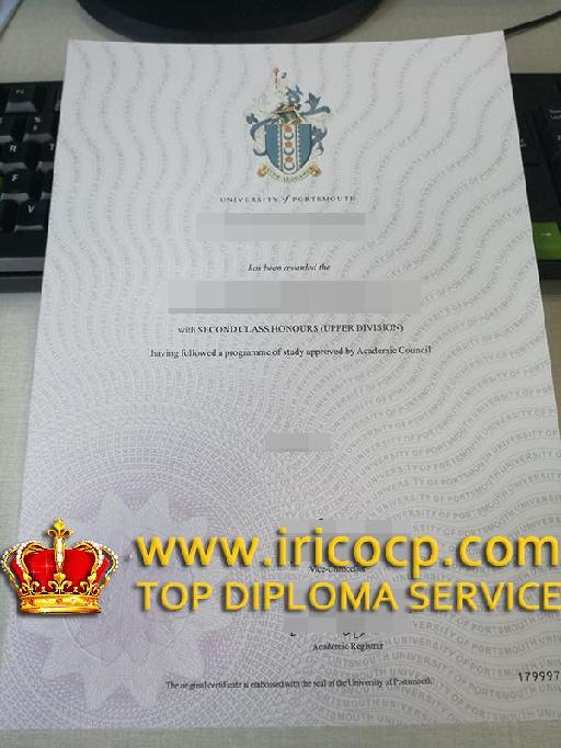 buy university of portsmouth diploma, fake University of Portsmouth certificate.