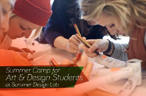 Summer Camp for Art & Design Students at Summer Design Lab